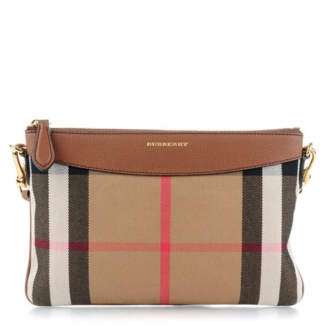 peyton burberry bag|BURBERRY House Check Derby Peyton Crossbody Clutch Bag .